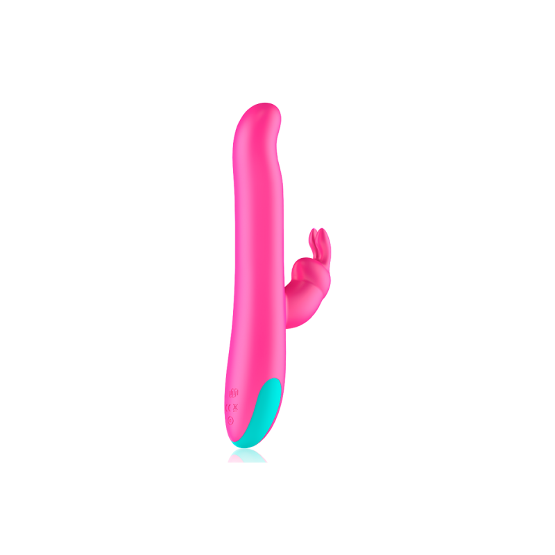 Happy Loky - Pluto Rabbit Vibrator & Rotator + Mando Control Remoto