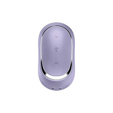 Satisfyer - Pro To Go 2 Estimulador Y Vibrador Doble Violeta |