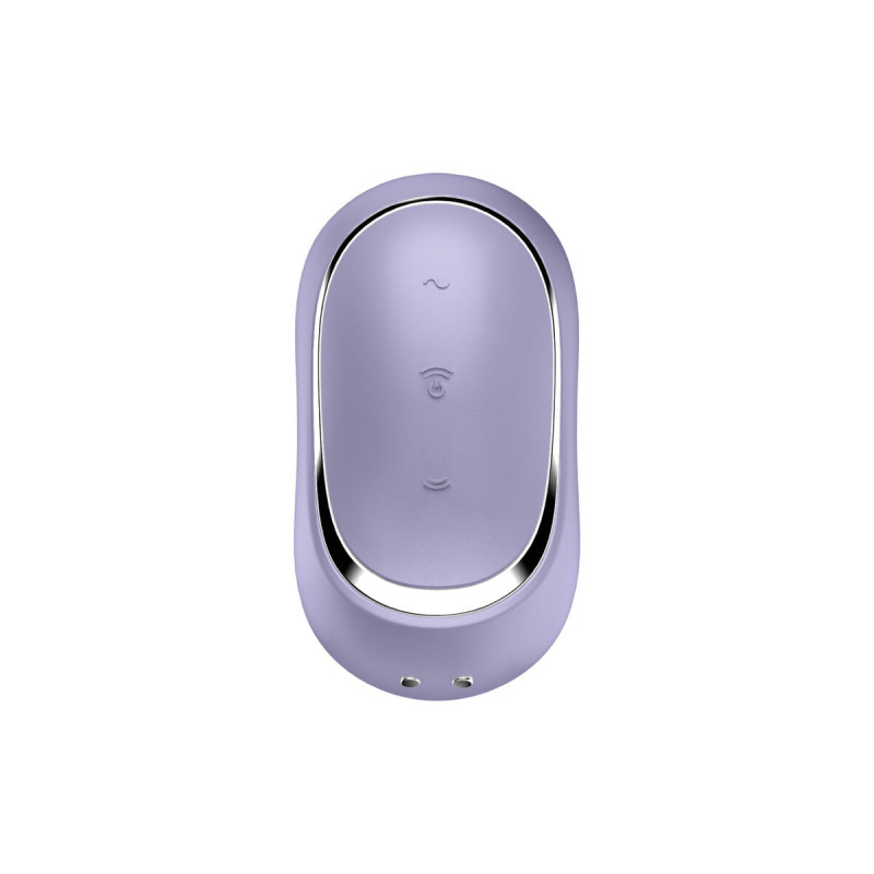 Satisfyer - Pro To Go 2 Estimulador Y Vibrador Doble Violeta |