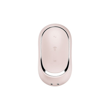 Satisfyer - Pro To Go 2 Estimulador Y Vibrador Doble Beige |