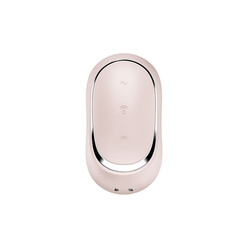 Satisfyer - Pro To Go 2 Estimulador Y Vibrador Doble Beige |