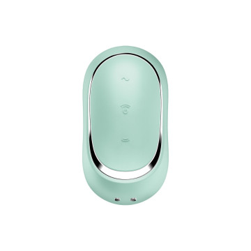 Satisfyer - Pro To Go 2 Estimulador Y Vibrador Doble Verde |