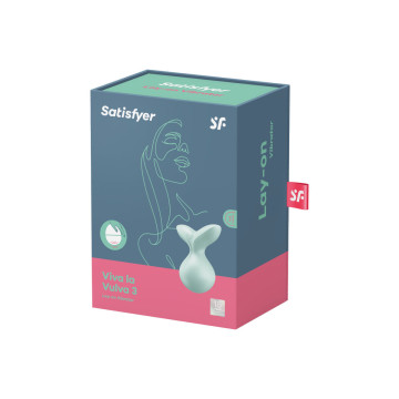 Satisfyer - Viva La Vulva 3 Auflegvibrator Grün | Vybes.it