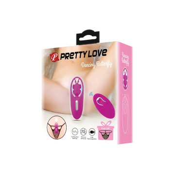 Pretty Love - Dancing Butterfly Estimulador Para Braguita Con