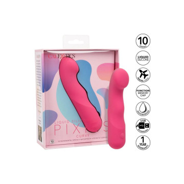 CALEXOTICS Pixies Curvy Rose : accessoire intime | Vybes.it