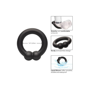 CALEXOTICS - BAGUE MUSCULAIRE ALPHA NOIR - Cockrings sans vibration