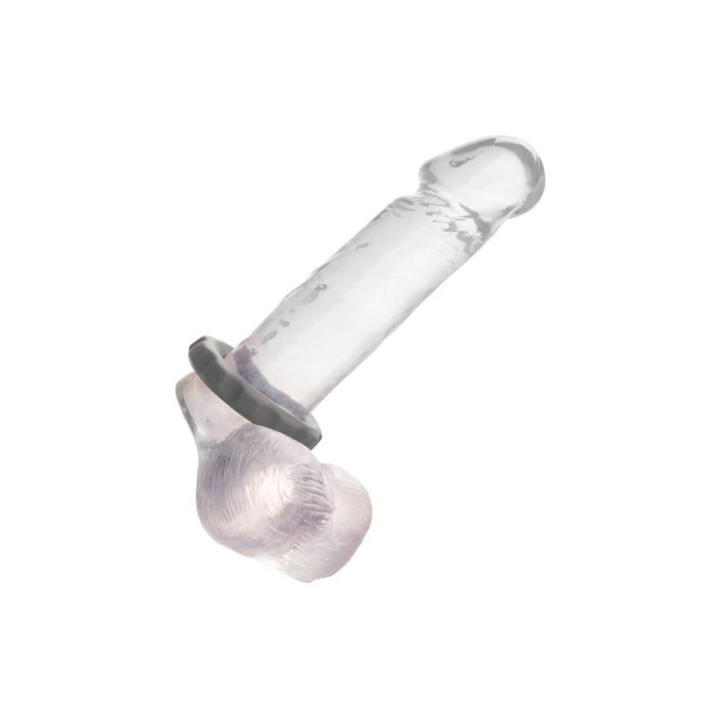 CALEXOTICS - BAGUE ALPHA ERECT GRIS - Cockrings sans vibration