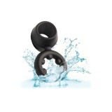 CALEXOTICS - ANELLO ALPHA DUAL MAGNUM NERO - Cockring senza vibrazione