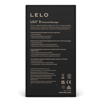 LELO - LILY 3 PERSÖNLICHES MASSAGER - LAVENDEL