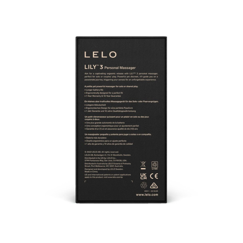 Lelo - Lily 3 Persönliches Massager - Lila | Vybes.it