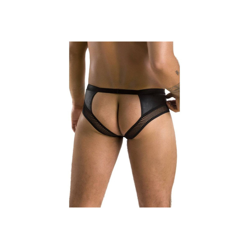 Passion - 030 Slip Abierto Tom Negro S/M | Vybes.it