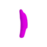 Pretty Love - Delphini Poderoso Estimulador De Dedo Morado |