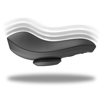 BLACK&SILVER - PRESTON PANTIE MAGNÉTICO VIBRADOR SILICONA REMOTO