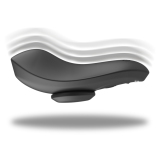 BLACK&SILVER - PRESTON PANTIE MAGNÉTICO VIBRADOR SILICONA REMOTO