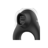 Black&Silver - Vibratorring Aus Silikon, 3 Motoren