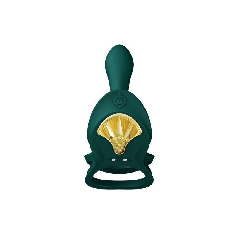 Zalo - Bayek Anillo Vibrador Control Remoto Parejas Verde | Vybes.it
