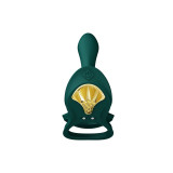 Zalo - Bayek Anillo Vibrador Control Remoto Parejas Verde | Vybes.it