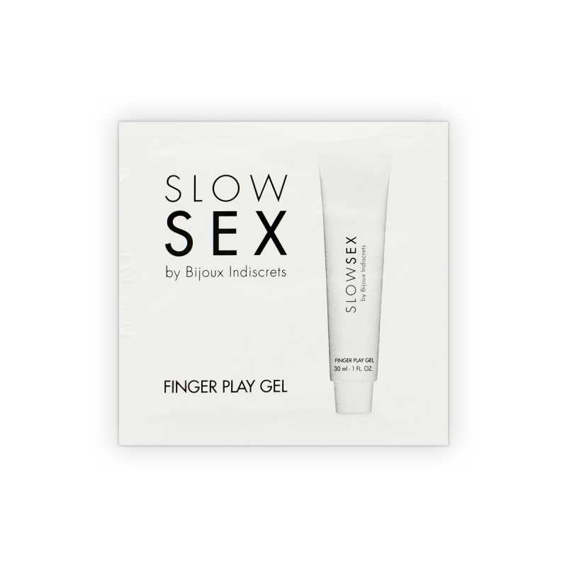 BIJOUX - SLOW SEX MASSAGE GEL WITH FINGER PLAY SINGLE DOSE - BIJOUX S…