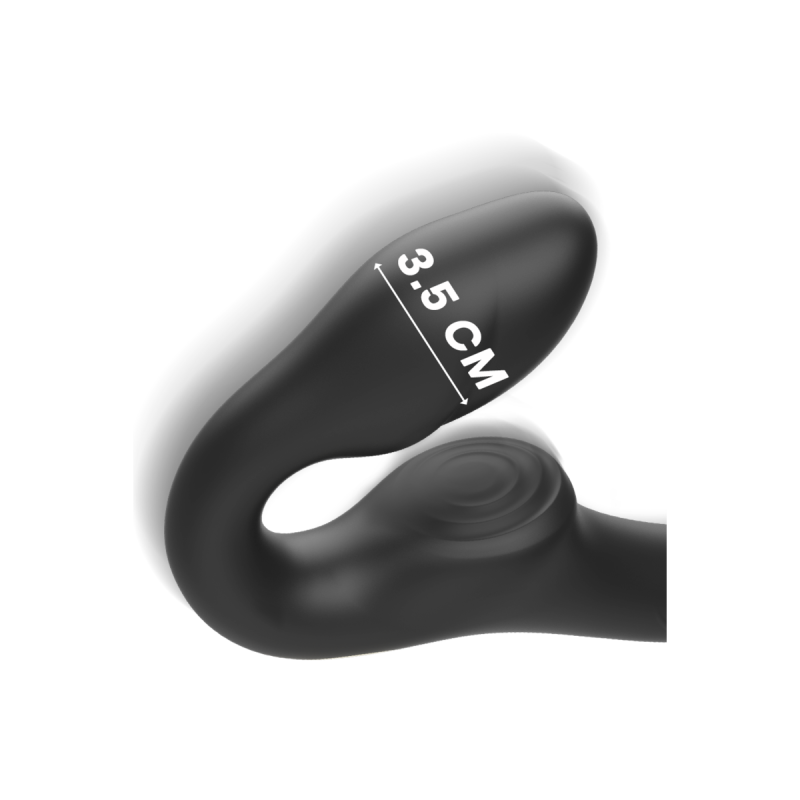 IBIZA - STRAPLESS VIBRATOR WITH REMOTE CONTROL PUSH BUTTON - IBIZA TE…