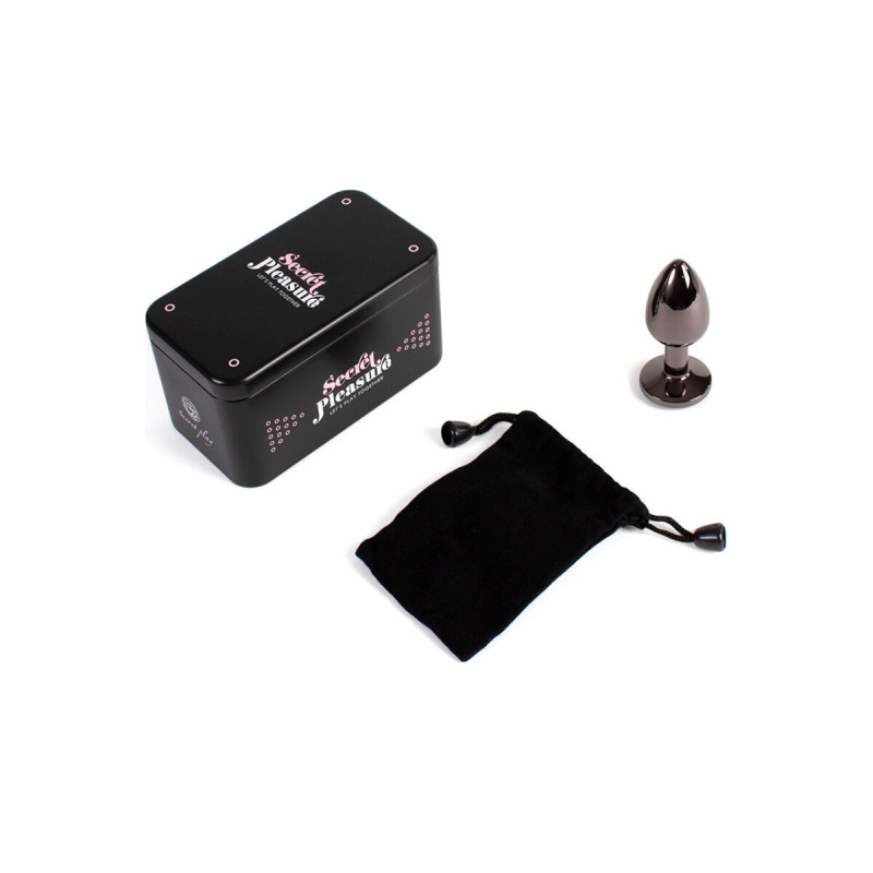 SECRETPLAY - PLUG ANAL EN GUNMETAL PETITE TAILLE 7 CM - SECRETPLAY TO…