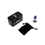 SECRETPLAY - PLUG ANAL EN MÉTAL ARC-EN-CIEL PETITE TAILLE 7 CM - SECR…