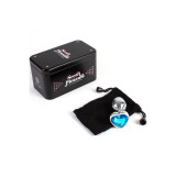 SECRETPLAY - METAL BUTT PLUG BLUE HEART SMALL SIZE 7 CM - SECRETPLAY…