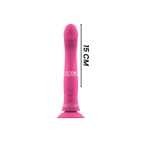 Intense - Michelangelo Dildo Vibrador Silicona Rosa | Vybes.it