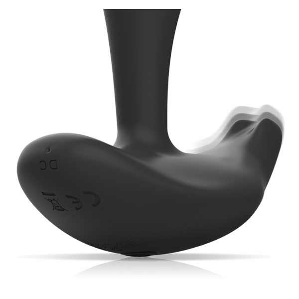 BLACK&SILVER - DWAYNE PLUG ANAL SILICONA CONTROL REMOTO