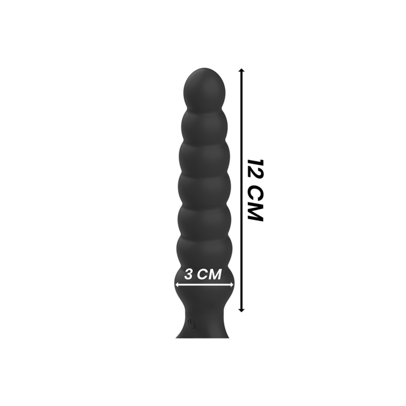 Black&Silver - Bob Powerful Silicone Anal Dilator | Vybes.it
