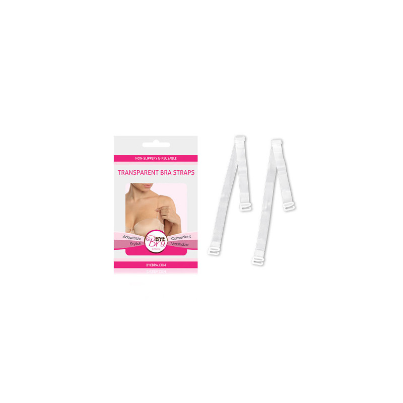 BYE-BRA - TRANSPARENT BRA STRAPS 15 MM - BYE BRA - ACCESSORIES - Acce…