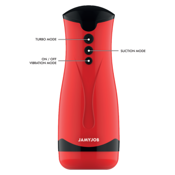 JAMYJOB - DAMERON MASTURBADOR DE SUCCIONADOR Y VIBRACIÓN