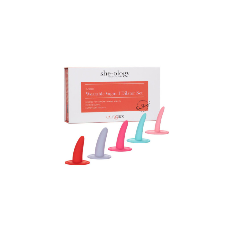 Calexotics - Kit 5Pc Dilatadores Vaginales O Anales Multicolor |