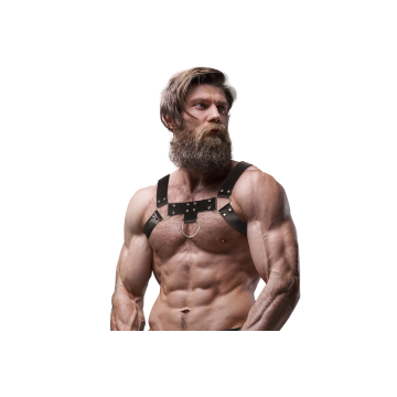Fetish Submissive Attitude - Brustharness Aus Ökoleder Für Herren |