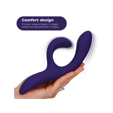 We - Vibe - Nova 3 Vibrador Rabbit Azul Medianoche | Vybes.it