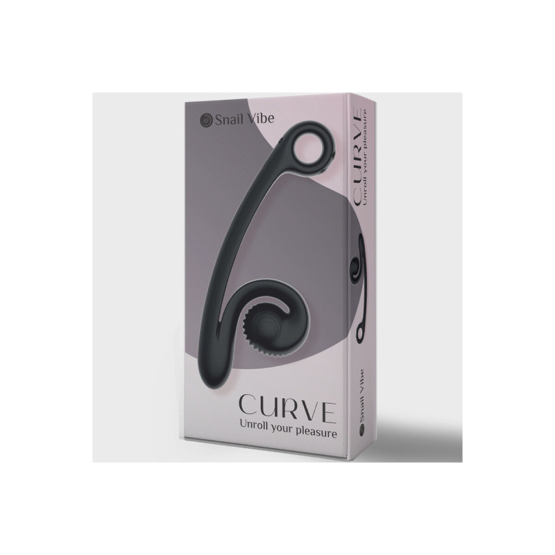 Snail Vibe - Curve Vibrador Negro | Vybes.it
