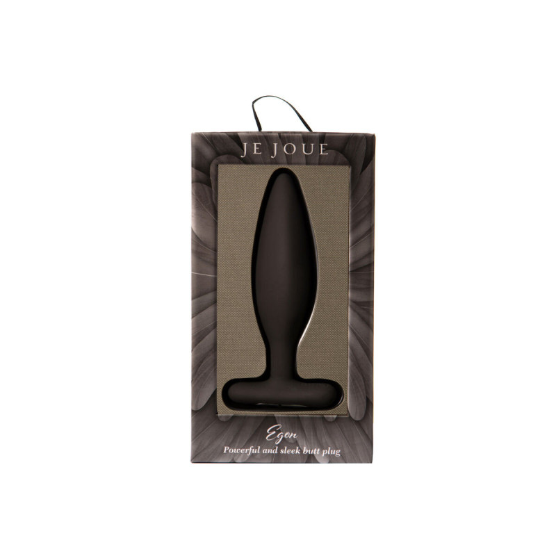 Je Joue - Egon Plug Anal Vibrador Negro | Vybes.it