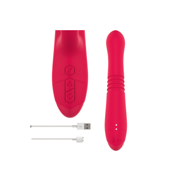 Intense - Dua Vibrador Multifunción Recargable Up & Down Con Lengua