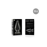 Nebula Series By Ibiza - Modelo 4 Plug Cristal Transparente 11 Cm