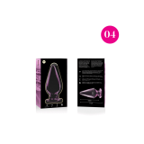 Nebula Series By Ibiza - Modelo 4 Plug Cristal Rosa 11 Cm - O - 5