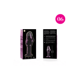 Nebula Series By Ibiza - Model 6 Anal Plug Borosilicate Glass Pink