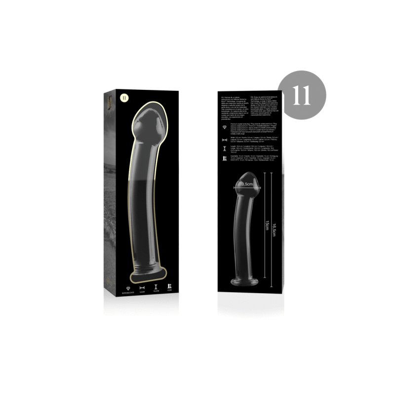 Nebula Series By Ibiza - Modèle 11 Gode En Verre Borosilicate Clair