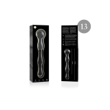 Nebula Series By Ibiza - Modell 13 Dildo Borosilikatglas Klar 18 Cm