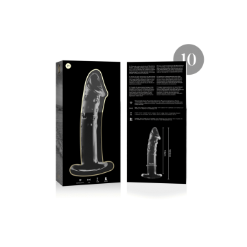 Nebula Series By Ibiza - Modelo 19 Dildo Cristal Transparente 18.5