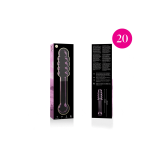 Nebula Series By Ibiza - Modèle 20 Gode En Verre Borosilicate Rose