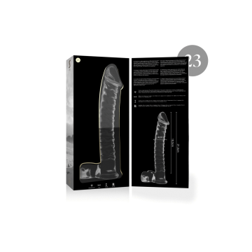 Nebula Series By Ibiza - Modell 23 Dildo Borosilikatglas Klar 21.5
