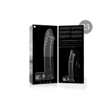 Nebula Series By Ibiza - Modell 23 Dildo Borosilikatglas Klar 21.5