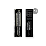 Nebula Series By Ibiza - Modell 24 Dildo Borosilikatglas Klar 28.5