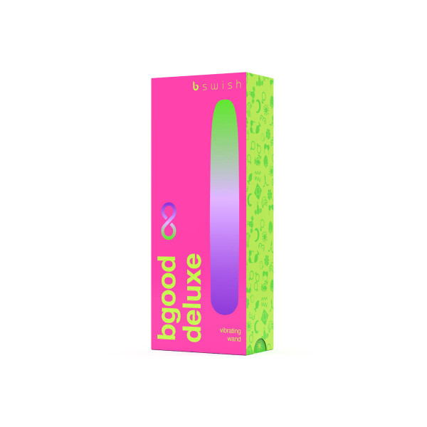 B SWISH - BGOOD INFINITE DELUXE VIBRADOR RECARGABLE SILICONA AZUL