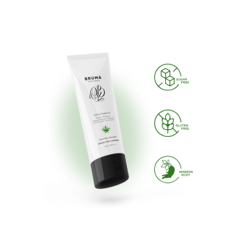 BRUMA - SATIVA SEED OIL SLIDING GEL WARMING CANNABIS FLAVOR 100 ML -…