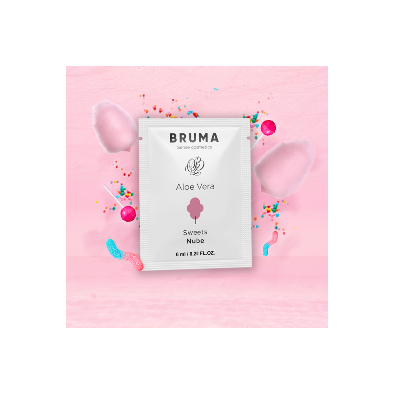 BRUMA - ALOE VERA SLIDING GEL SWEETS FLAVOR 6 ML - Monodose